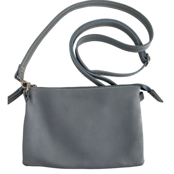 Roots Twinkie 2.0 Cloud Crossbody Bag Greener Pastures Blue Wristlet New Boho - Picture 4 of 14